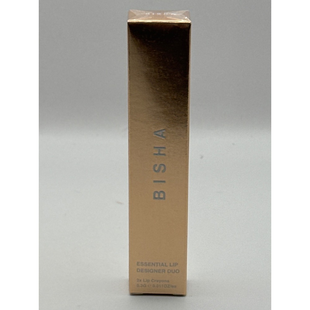 Bisha Essential Lip Designer Duo Lip Crayons San Tropez St. Barths‎ BNIB SEALED